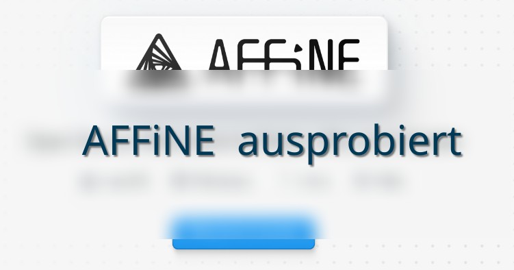 AFFiNE Post Header